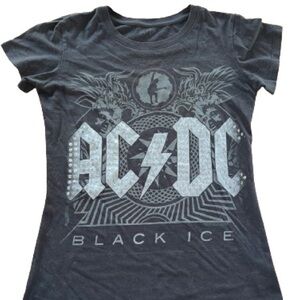 AC/DC Black Ice tee shirt size M